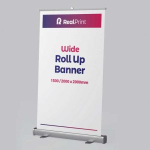 Wide Roll Up Banner